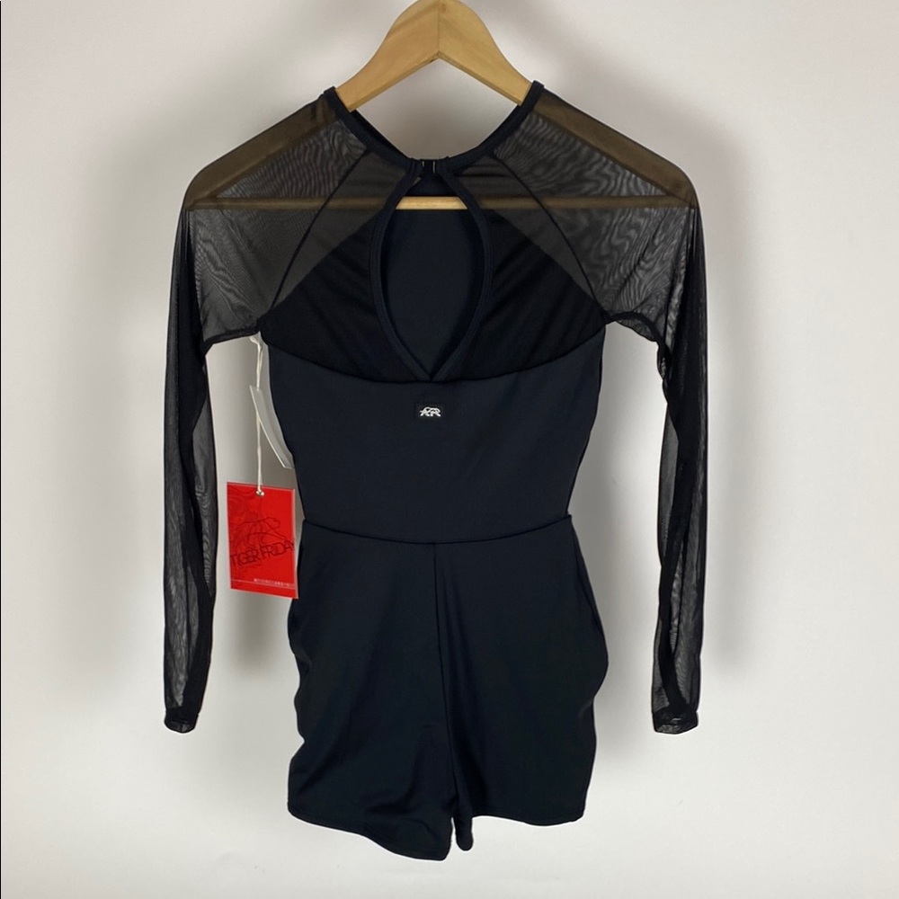 NWT Tiger Friday Angelic Jumpsuit - Black Adult Size XS